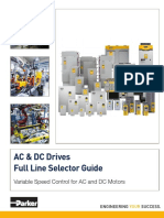AC and DC Drives - Full Line Selector Guide