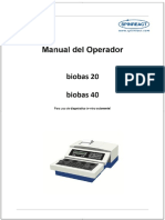 Manual Del Operador. Biobas 20. Biobas 40 PDF