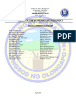 Barangay Nutrition Council Lists