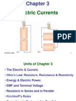 E01 Electric Currents