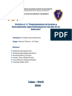 Informe Determinación Espectrofotométrica Del Pka de Un Indicador PDF