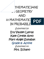 10 Mathematicians in Geometry