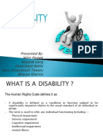 OB Group 6 Disability