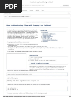 How To Monitor Log Files With Graylog2 On Debian 9
