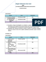 Actividades P1 Segundo Año