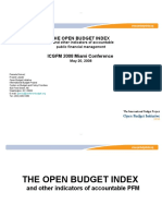 The Open Budget Index