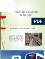 Trenes de Cercanías (RegioTram)