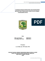 Jurnal Reading Pengobatan Jangka Panjang Dengan Klaritromisin Dan Karbosistein Meningkatkan Fungsi Paru-Paru Pada Pasien Batuk Kronis Dengan Rinosinusitis Kronis