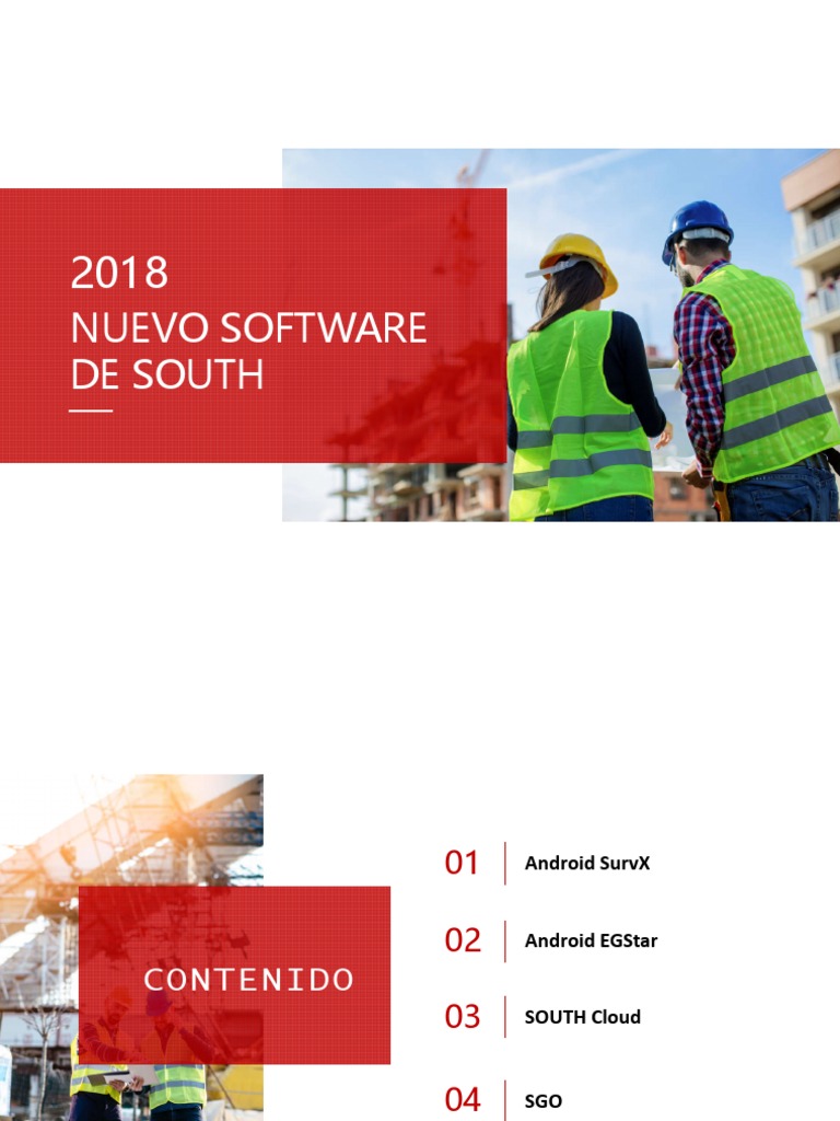 Software SGO South Geomatics 2018 | PDF | Computación en la nube ...