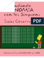 Aprendiendo Economía Con Los Simpsons