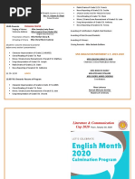 English Month Program