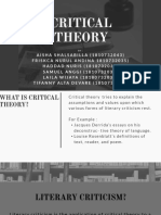 Critical Theory-1
