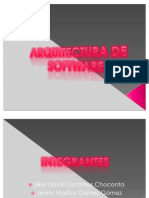 Arquitectura de Sofware