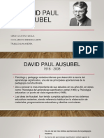 David Paul Ausubel