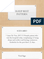 Sleep Rest Pattern
