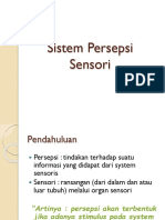 Pengantar Sistem Persepsi Sensori
