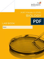 Eduqas A Level Biology Lab Book PDF