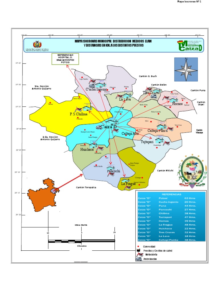 Mapa de Salud Del Municipio de Caiza D PDF