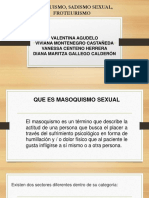 Masoquismo, sadismo y froteurismo: causas y tratamiento