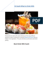 Best Drink With Sushi-What To Drink With Sushi PDF