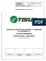 Plan de trabajo ingeniería estructural-mecánico recepción Hudbay