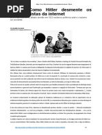 Artigo_ Como Hitler desmente os comentaristas da internet - Época
