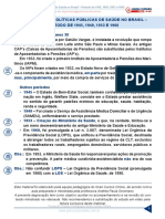 Evolução Das Políticas de Saúde No Brasil - 1945-1960