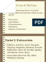 Big Five Personality Dimensions