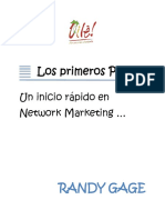 Los Primeros Pasos Randy Gage