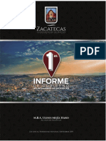 1er Informe Gobierno Municipal de Zacatecas 2019