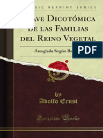 Clave Dicotomica de Las Familias Del Reino Vegetal 1400012382