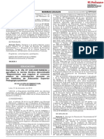 Derogan La RVM No 036 2019 Minedu y Aprueban La Norma Tecn Resolucion Vice Ministerial N 335 2019 Minedu 1841892 1 PDF