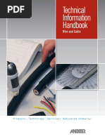 Technical Handbook Wire Cable Anixter PDF