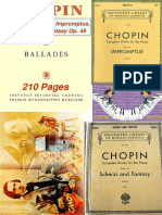 Chopin Frédéric. The Complete Ballades, Impromptus, Scherzi & The Fantaisie Op. 49