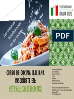 Curso de Cocina Italiana PDF