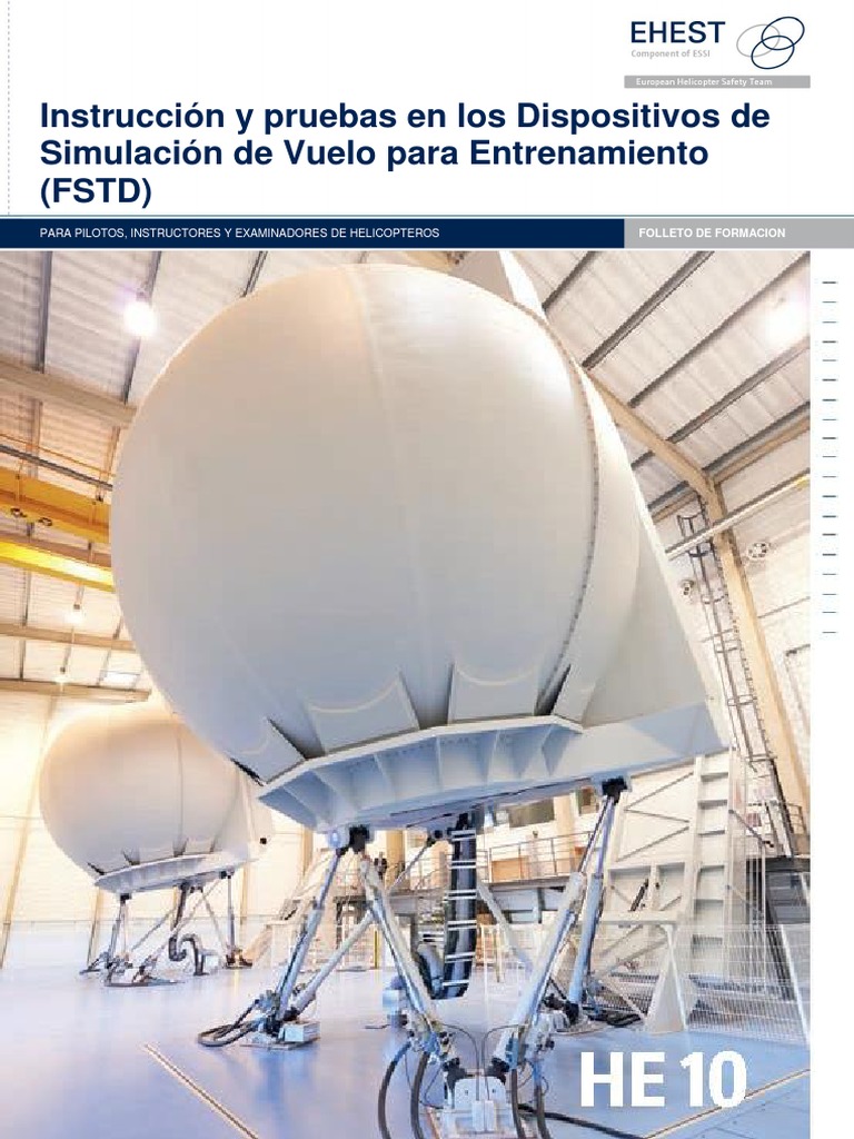 Easa Ehest He-10 Es | PDF | Helicóptero | Simulación
