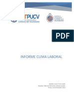 Informe de Clima Laboral y Comunicación