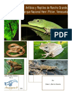 Herpetofauna de Rancho Grande Venezuela PDF