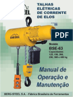 Guia completo para instalação e operação de talhas elétricas