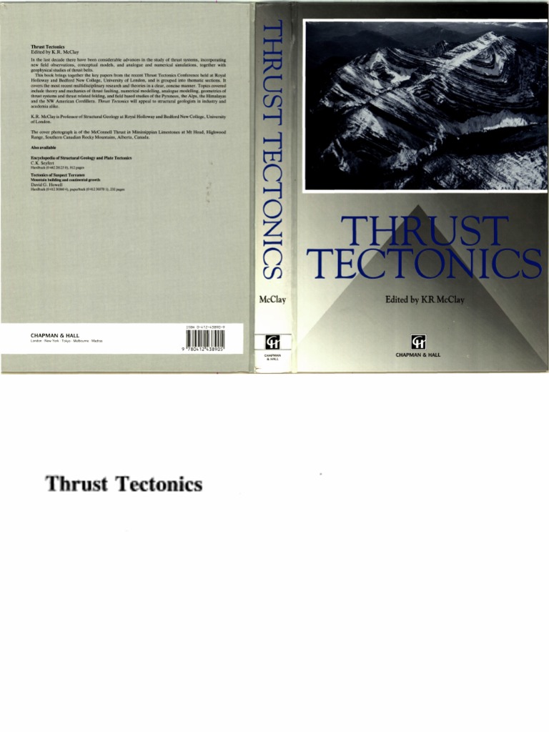 1992 - McClay - Thrust Tectonics | PDF | Deformation (Engineering