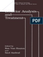 Behavior Analysis and Treatment PDF