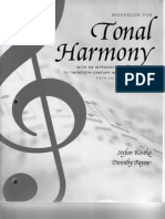 Tonal Harmony Workbook PDF