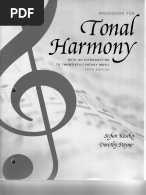 Tonal Harmony Workbook PDF | PDF | Chord (Music) | Minor Scale