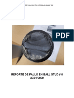 Reporte de Falla Ball Stud