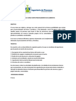 TEMATICA CURSO CORTO PROCESAMIENTO DE ALIMENTOS