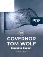 2020-21 Executive Budget Book