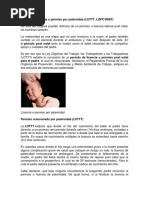 Licencia o permiso por paternidad