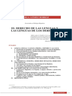 El Derecho de Las Lenguas y Las Lenguas de Los Derechos (RJ_35_I_4)