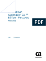 CA Workload Automation CA 7® Edition - Messages PDF