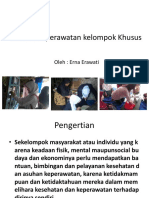 Pertemuan 14 Asuhan Keperawatan Kelompok Khusus Parikesit